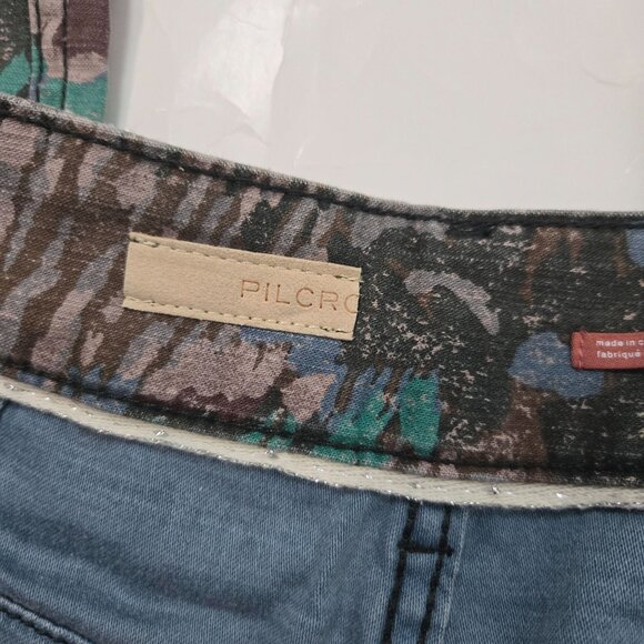 Anthropologie Pilcro Size 29 The Wanderer Utility Artsy Printed Pants Women's - Picture 8 of 14